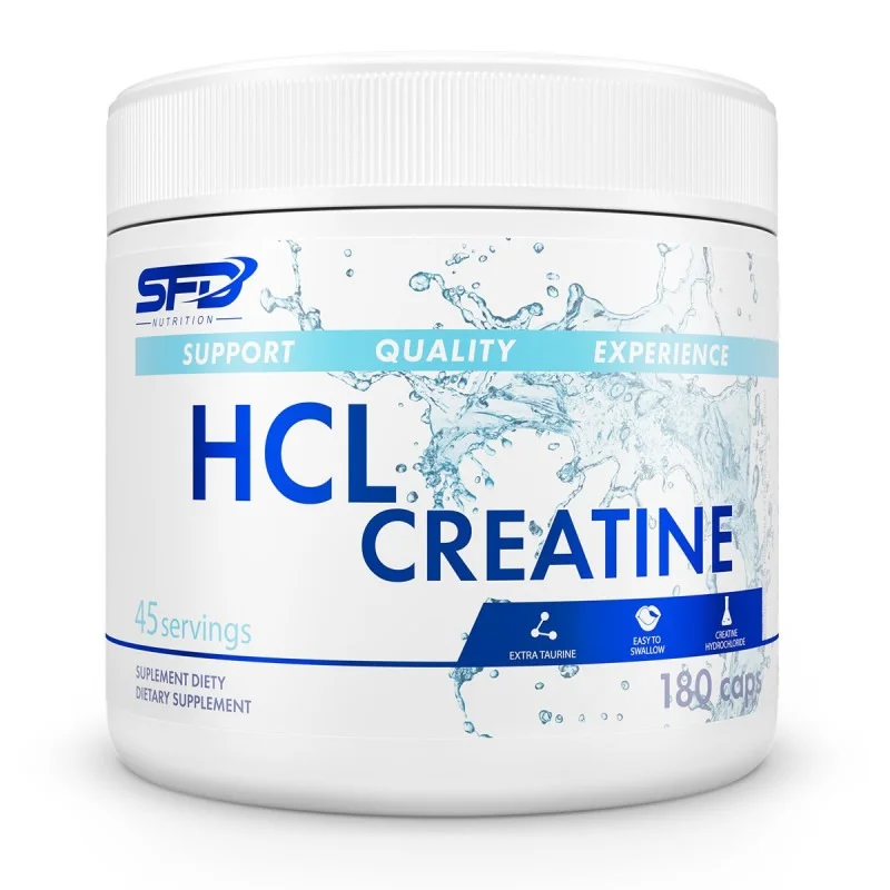 Creatine HCL Caps - Креатин, Разфасовка 180 caps