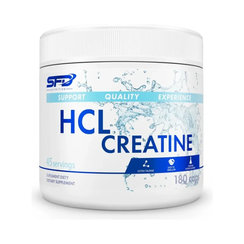 Creatine HCL Caps - Креатин, Разфасовка 180 caps - SFD