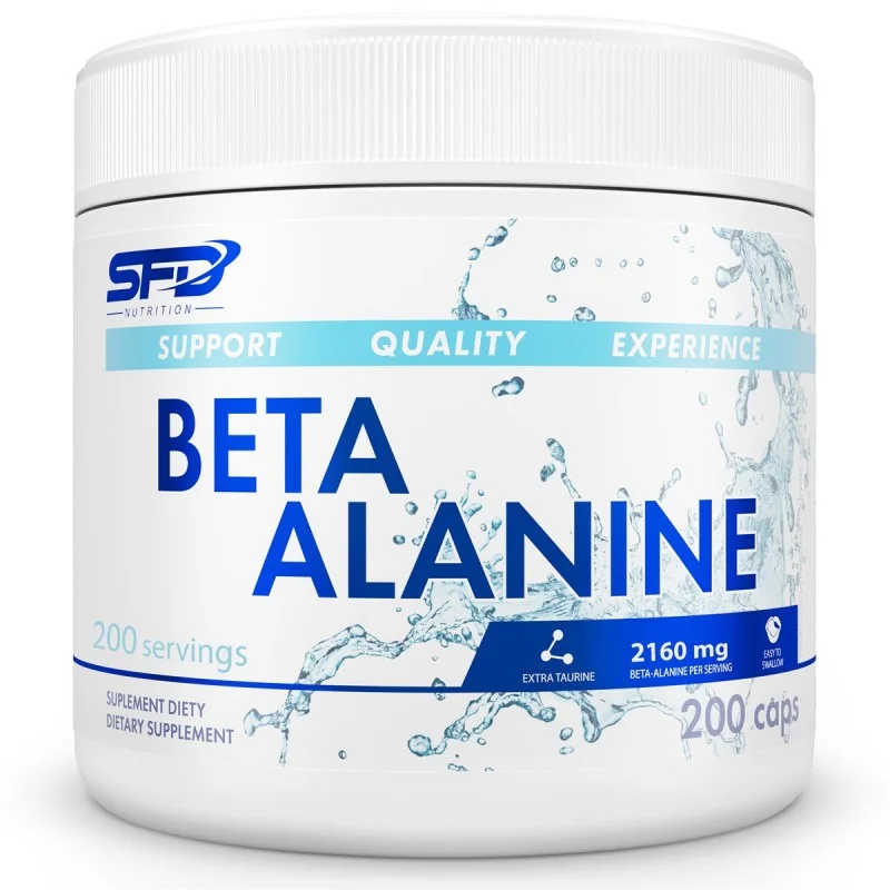 Beta Alanine Caps - Бета Аланин, Разфасовка 200 caps
