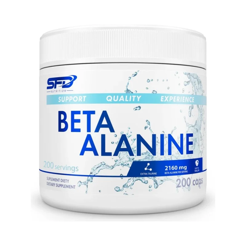 Beta Alanine Caps - Бета Аланин, Разфасовка 200 caps - SFD