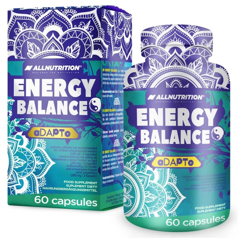 Energy Balance - Формула за Енергия, Разфасовка 60 caps