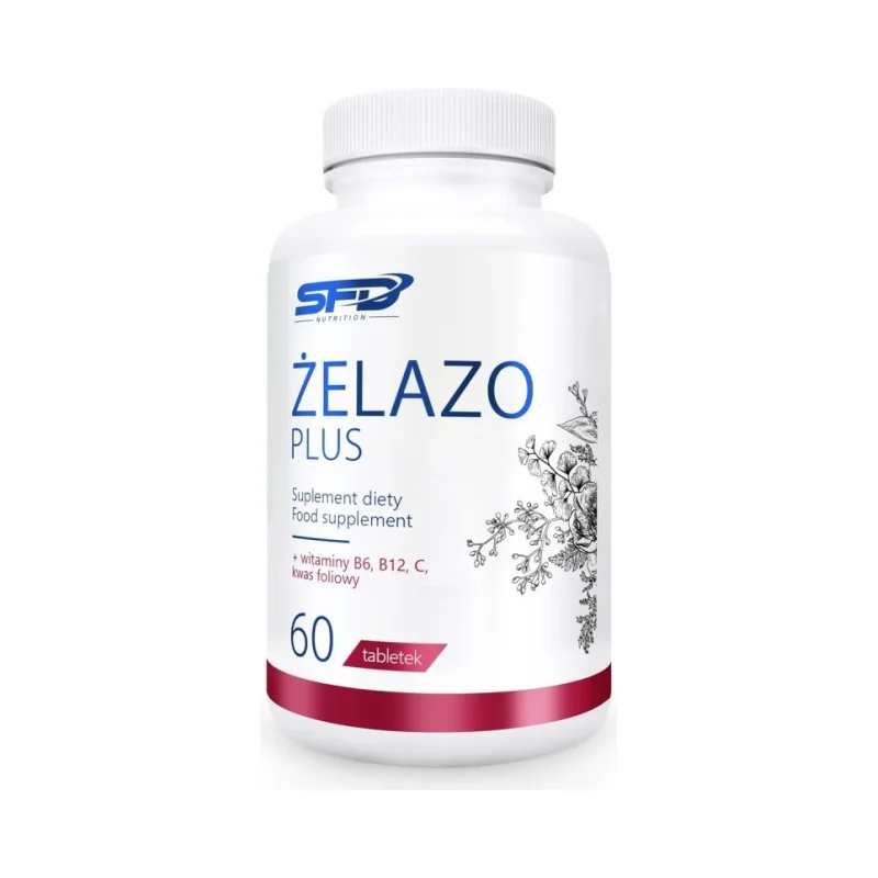 Iron Plus (Zelazo) - Желязо, Разфасовка 60 tabs - SFD