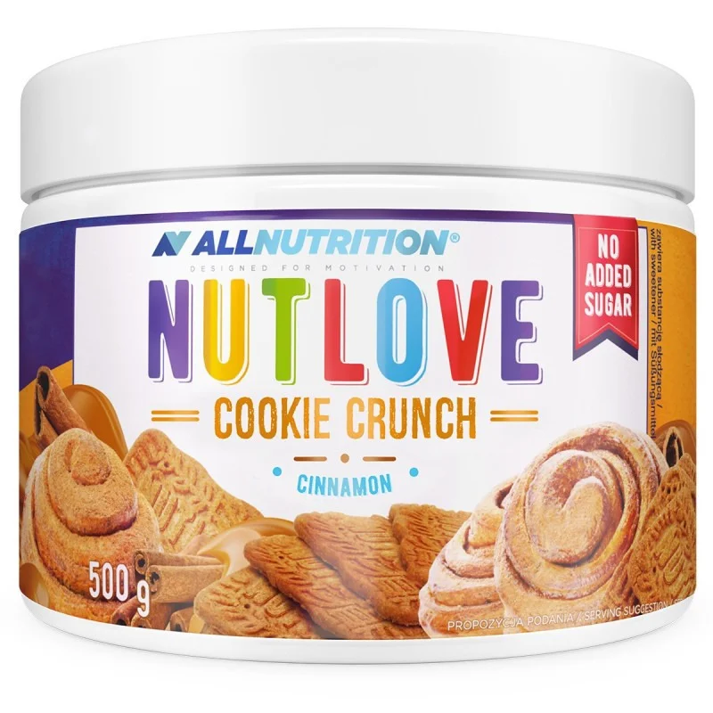 NutLove - Cookie Crunch Cinnamon - Диетичен Крем За Мазане