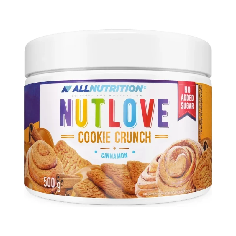 NutLove - Cookie Crunch Cinnamon - Диетичен Крем За Мазане - Allnutrition