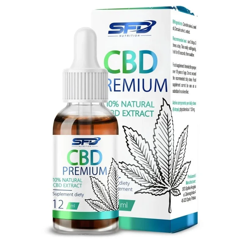CBD Premium Natural Extract 10%, Разфасовка 12ml