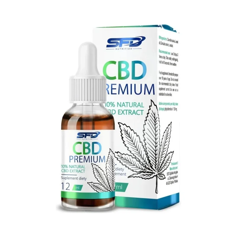 CBD Premium Natural Extract 10%, Разфасовка 12ml - SFD
