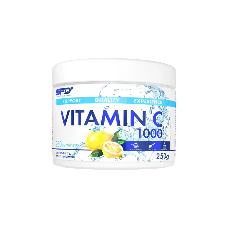Vitamin C 1000 Powder - Витамин C, Разфасовка 250g