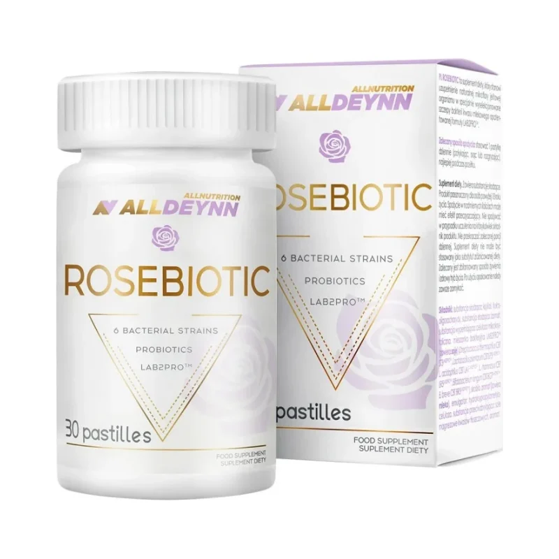 AllDeynn Rosebiotic - Пробиотик за Жени, Разфасовка 30 lozenges - Allnutrition