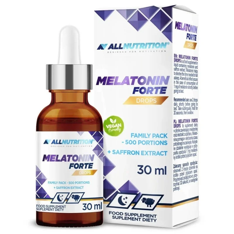 Melatonin Forte Drops - Мелатонин, Разфасовка 30ml