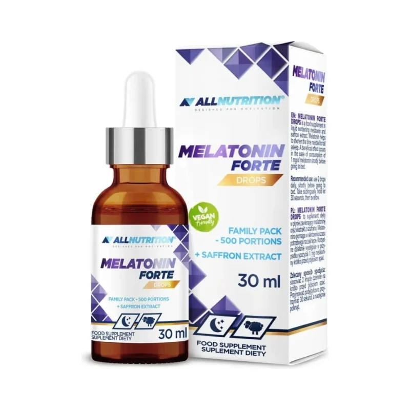Melatonin Forte Drops - Мелатонин, Разфасовка 30ml - Allnutrition