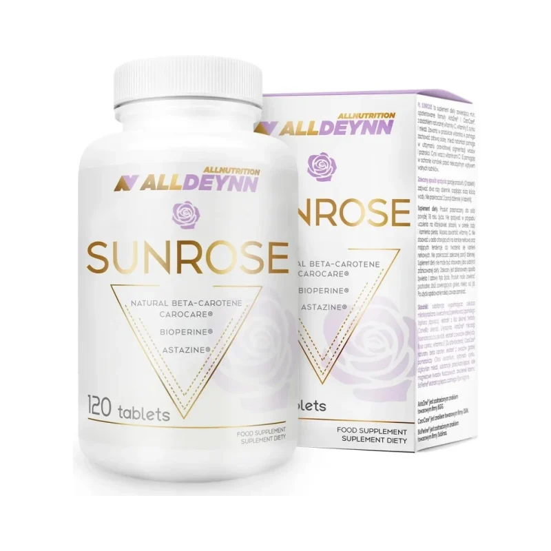 AllDeynn Sunrose - Дамска Формула за Тен, Разфасовка 120 tabs - Allnutrition