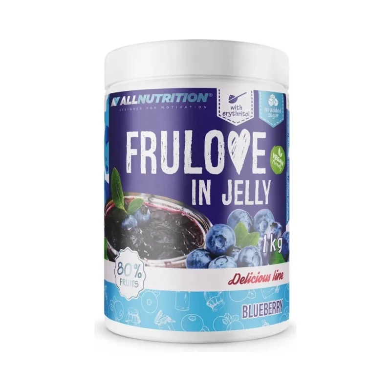 FruLove - Blueberry - Диетичен Конфитюр, Разфасовка 1kg - Allnutrition