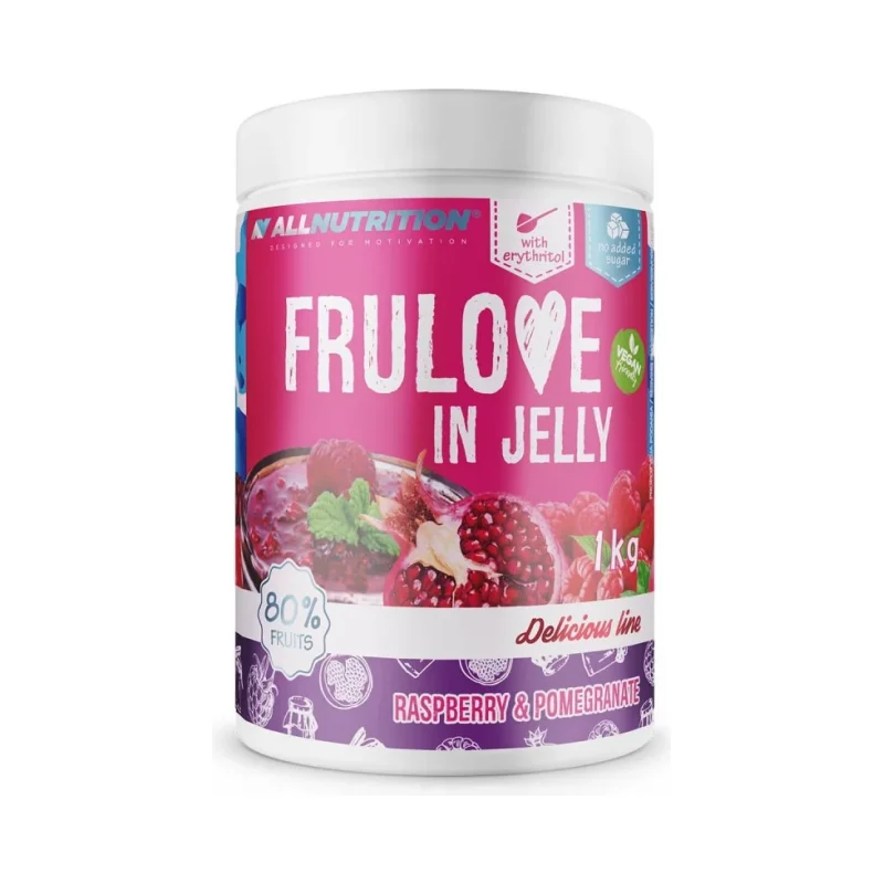 FruLove - Raspberry & Pomegranate - Конфитюр, Разфасовка 1kg - Allnutrition
