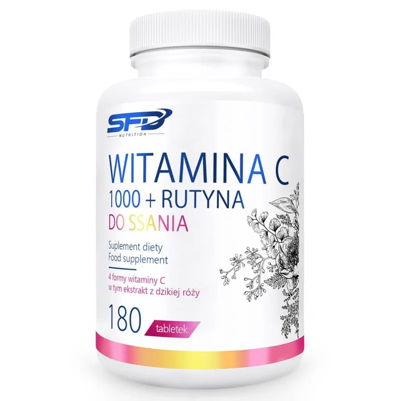 Vitamin C 1000 + Rutine - Витамин C + Рутин, Разфасовка 180 tabs