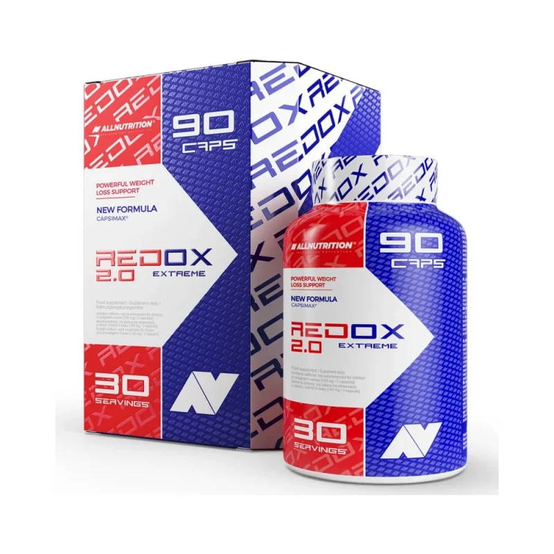 Redox Extreme 2.0 - Термогенен Фет Бърнър, Разфасовка 90 caps - Allnutrition