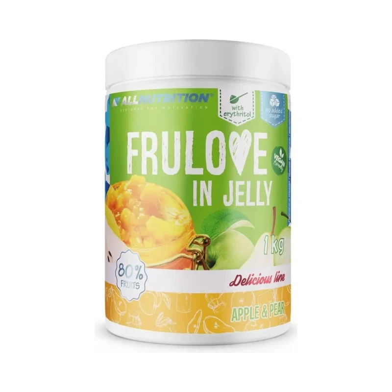 FruLove - Apple & Pear - Диетичен Конфитюр, Разфасовка 1kg - Allnutrition