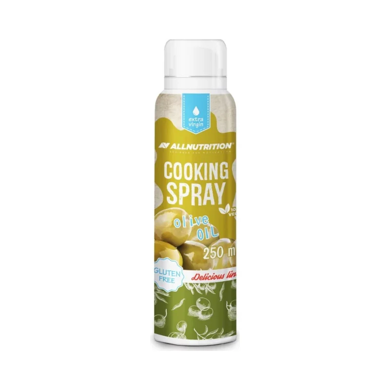 Cooking Spray - Olive Oil Extra Virgin - Спрей За Готвене, Разфасовка 250ml - Allnutrition