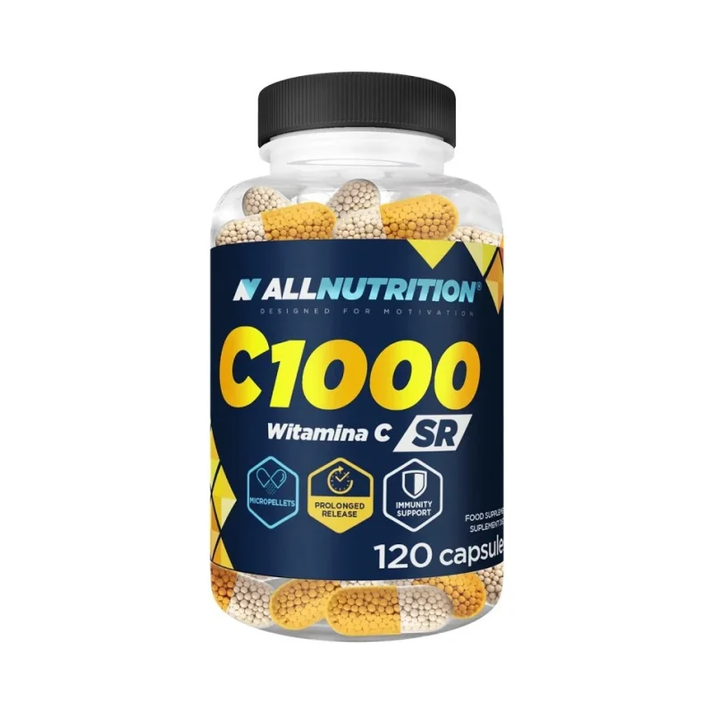 Vitamin C 1000 SR - Витамин C, Разфасовка 120 caps - Allnutrition
