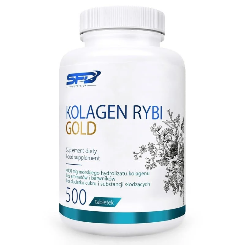 Collagen Fish Gold - Колаген, Разфасовка 500 tabs