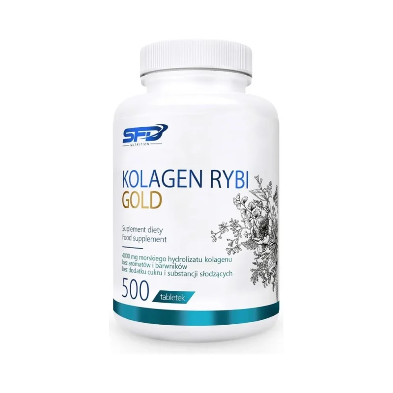Collagen Fish Gold - Колаген, Разфасовка 500 tabs - SFD