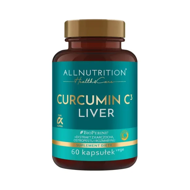 Curcumin C3 Liver - Куркумин C3, Разфасовка 60 caps - Allnutrition