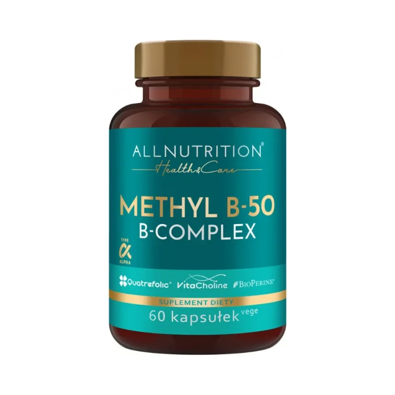 Methyl B-50 B-complex - Витамин B Комплекс, Разфасовка 60 caps - Allnutrition