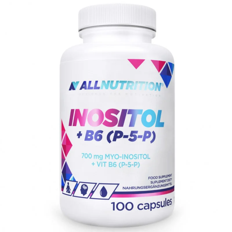 Inositol + B6 (P-5-p) - Инозитол + Витамин B6, Разфасовка 100 caps
