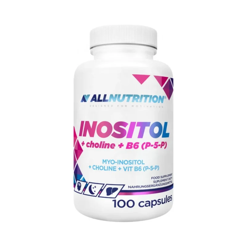 Inositol + Choline + B6 (P-5-p) - Инозитол + Холин + Витамин B6, Разфасовка 100 caps - Allnutrition