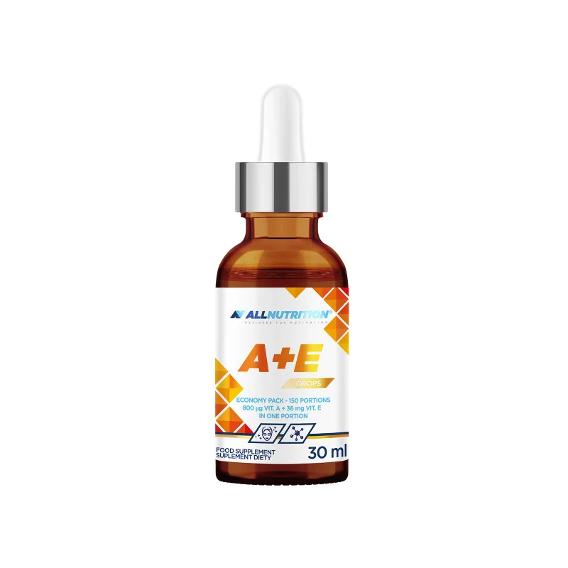 Vitamin A+E Drops - Витамин А+Е Капки, Разфасовка 30 ml
