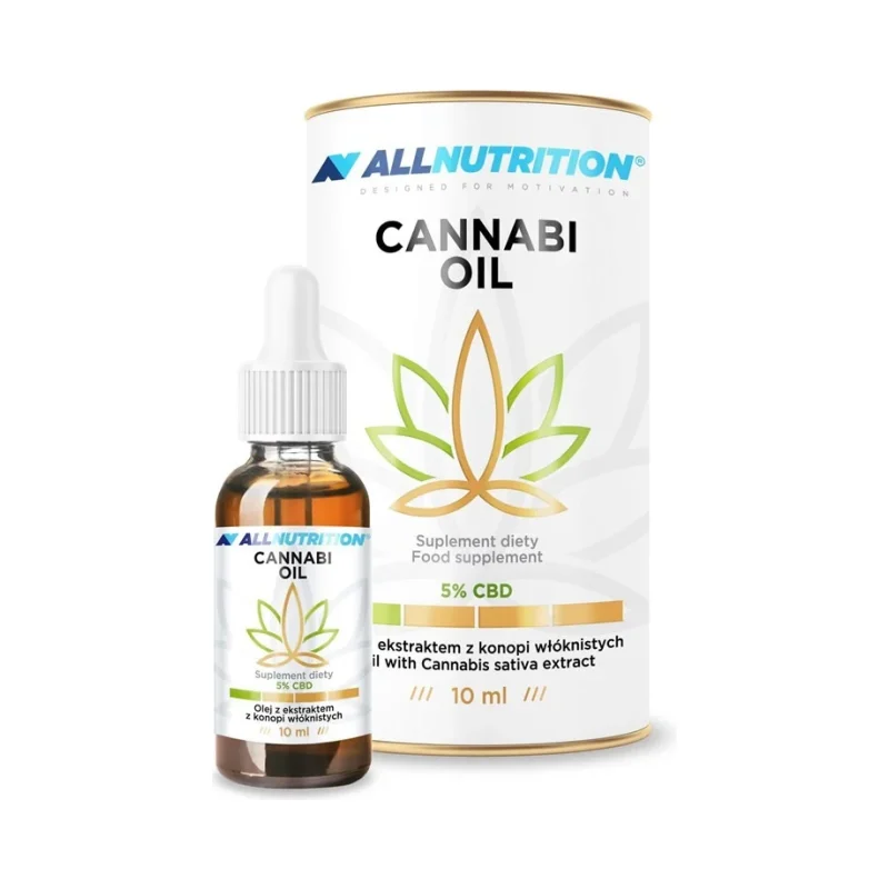 Cannabi Oil 5% - Масло От Канабис, Разфасовка 10ml - Allnutrition