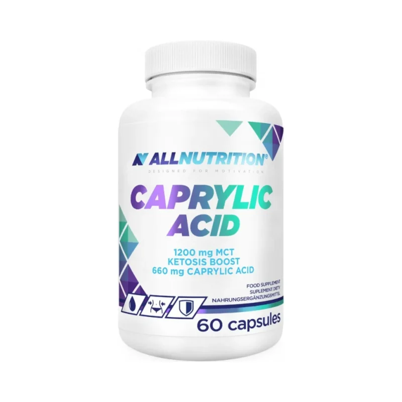 Caprylic Acid - Каприлова Киселина, Разфасовка 60 caps - Allnutrition