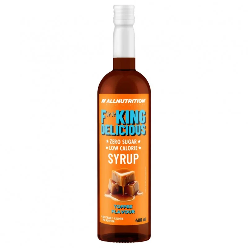 F**King Delicious Syrup Zero - Toffee - Диетичен Сироп, Разфасовка 490ml