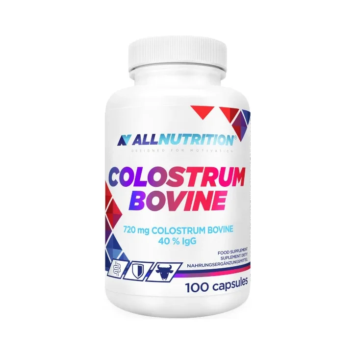 Colostrum Bovine - Коластра, Разфасовка 100 caps - Allnutrition