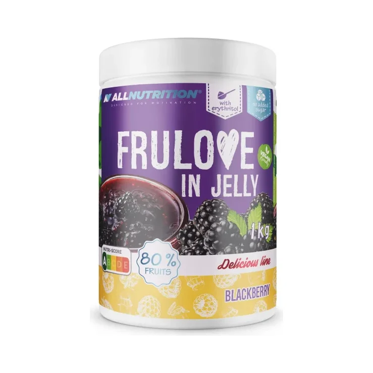 FruLove In Jelly - Blackberry - Диетичен Конфитюр - Allnutrition