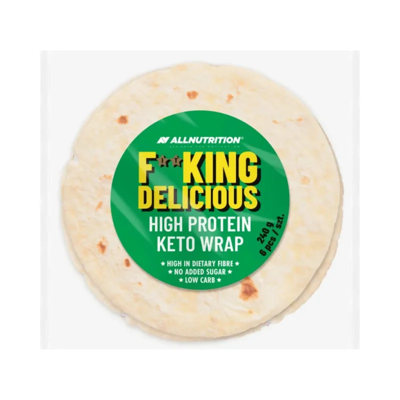 F**King Delicious High Protein Keto Wrap - Протеинова Тортила Рап, Разфасовка 240g - Allnutrition