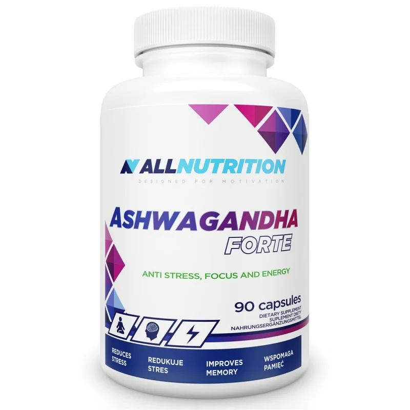 Ashwagandha Forte - Ашваганда, Разфасовка 90 caps
