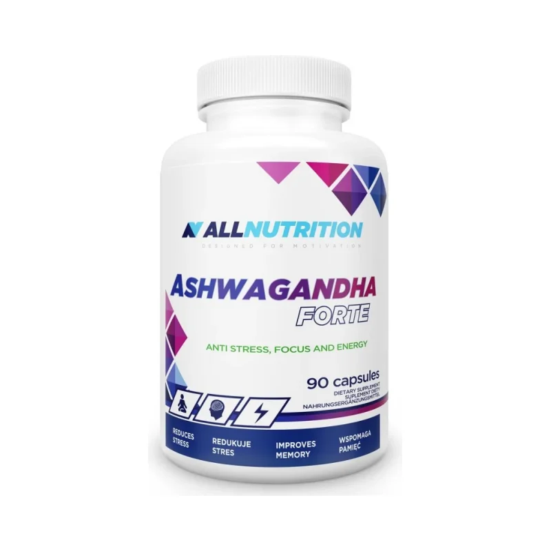 Ashwagandha Forte - Ашваганда, Разфасовка 90 caps - Allnutrition