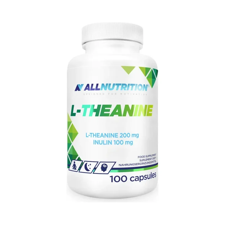 L-Theanine - Теанин, Разфасовка 100 caps - Allnutrition