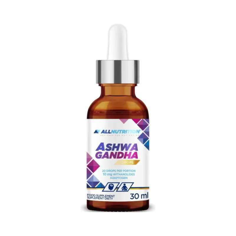 Ashwagandha Drops - Ашваганда на Капки, Разфасовка 30ml - Allnutrition