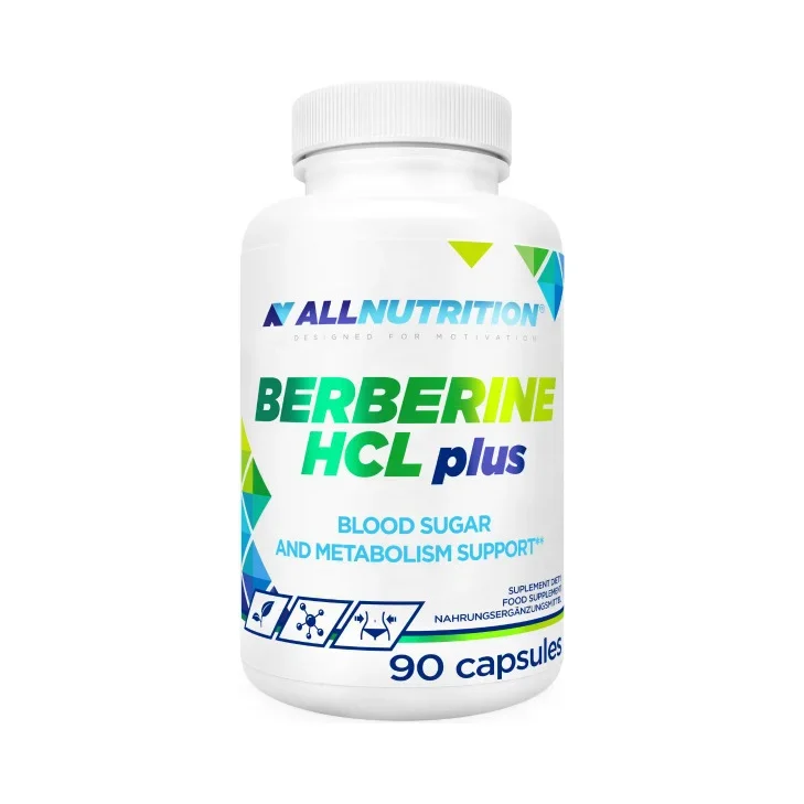 Berberine HCL Plus - Берберин, Разфасовка 90 caps - Allnutrition
