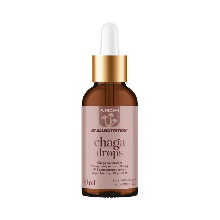 Mushrooms Chaga Drops - Чага, Разфасовка 30ml - Allnutrition