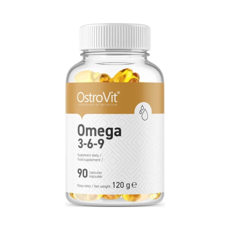 Omega 3-6-9 / 90 Гел капсули, 90 дози - OstroVit