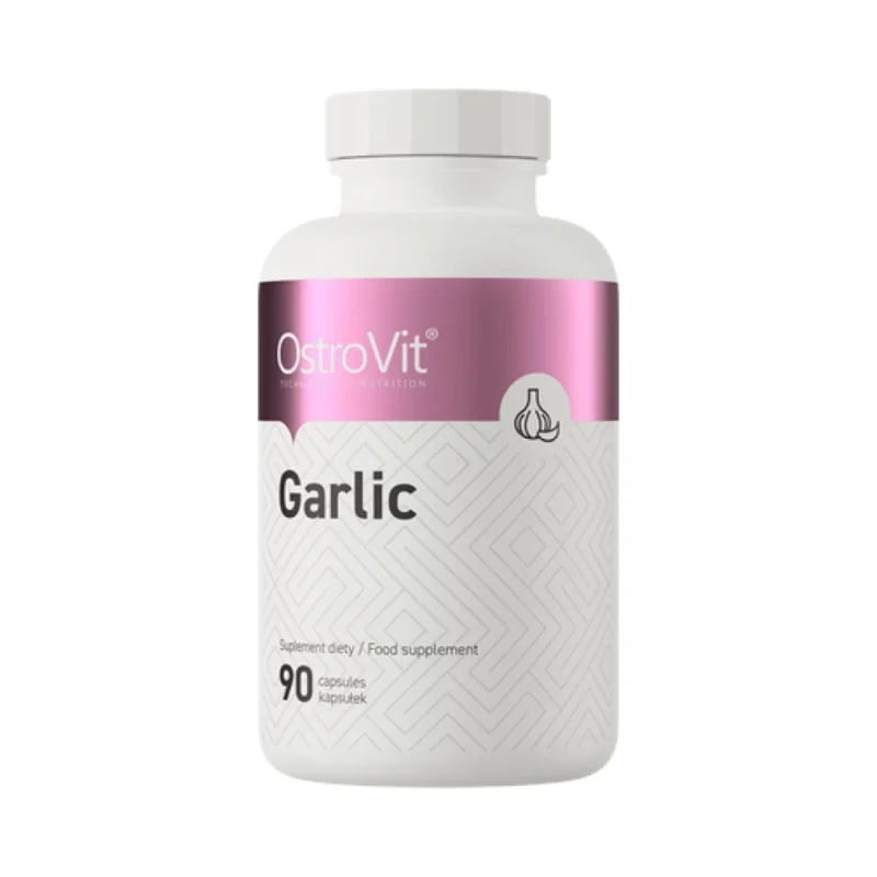 Garlic 1000 mg / Odorless / 90 Гел капсули, 90 дози - OstroVit