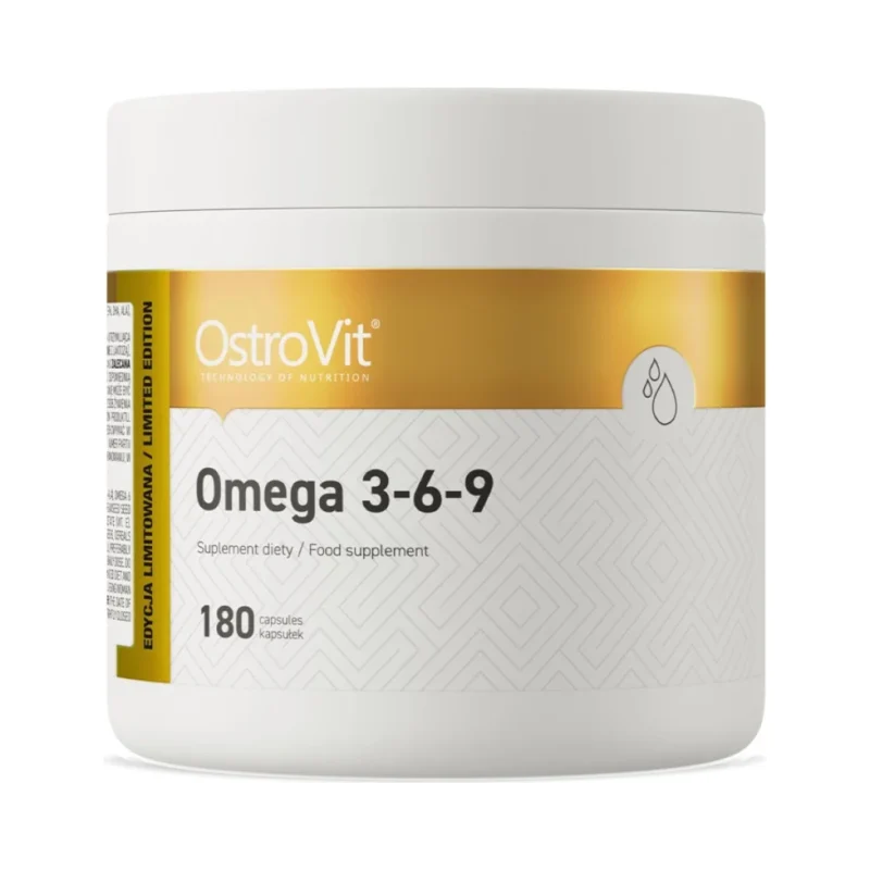 Omega 3-6-9 / 180 Гел капсули, 180 дози - OstroVit
