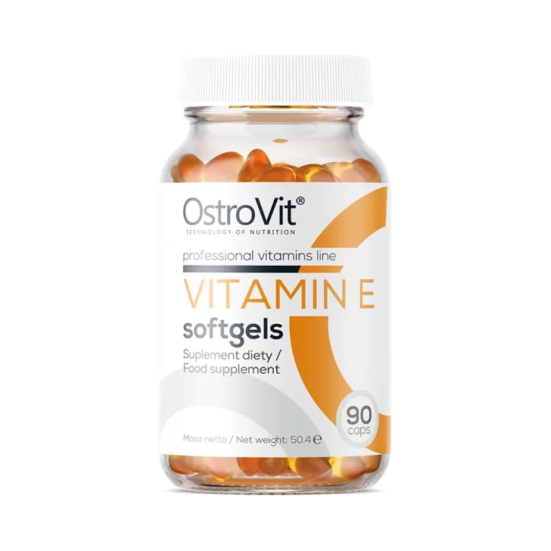 Vitamin E 400 IU / 90 Гел капсули, 90 дози - OstroVit