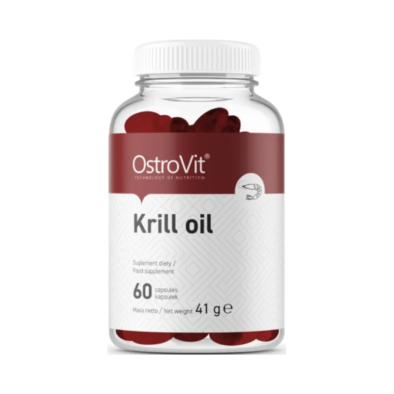 Krill Oil 500 mg / 60 Гел капсули, 30 дози - OstroVit