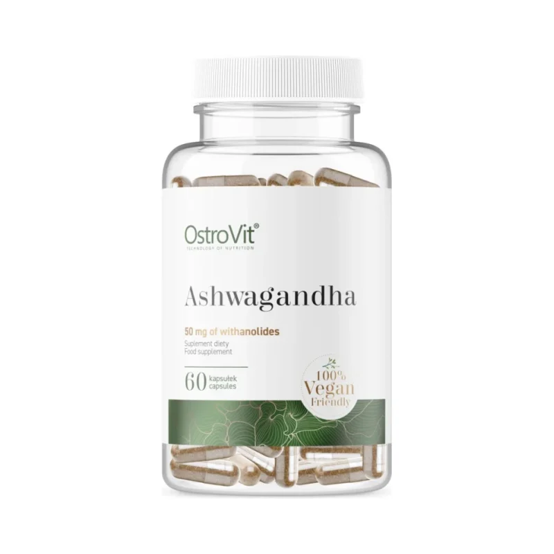 Ashwagandha 700 mg / Vege / 60 капсули, 60 дози - OstroVit