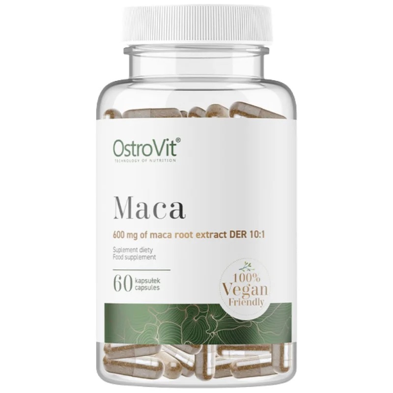 Maca 600 mg / Vege / 60 капсули, 60 дози