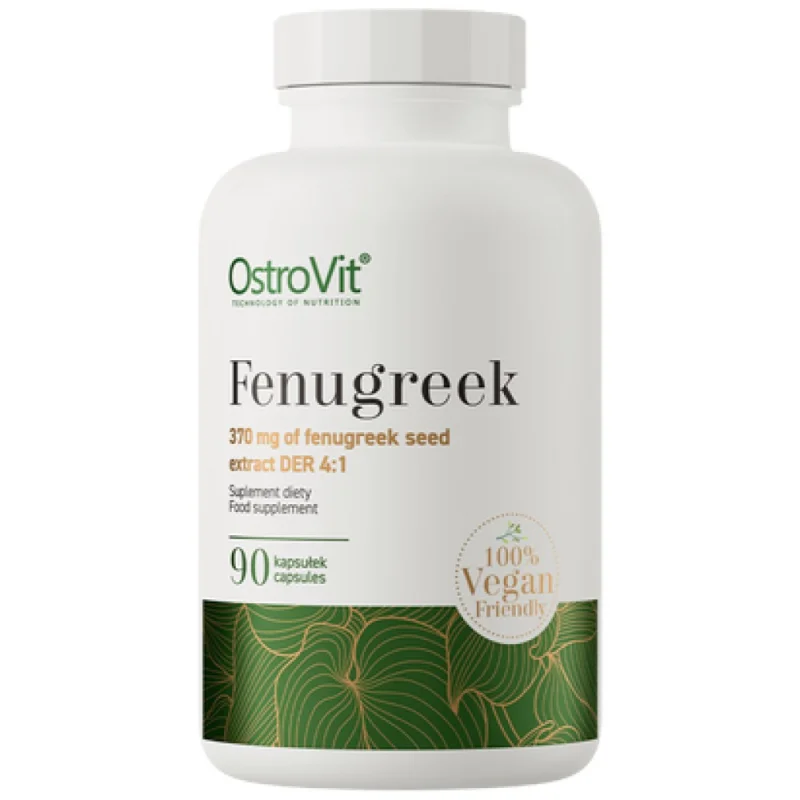 Fenugreek 370 mg | 4:1 Seed Extract / 90 капсули, 90 дози