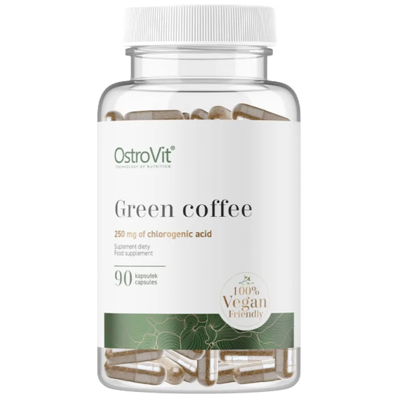 Green Coffee 500 mg / Vege / 90 капсули, 90 дози